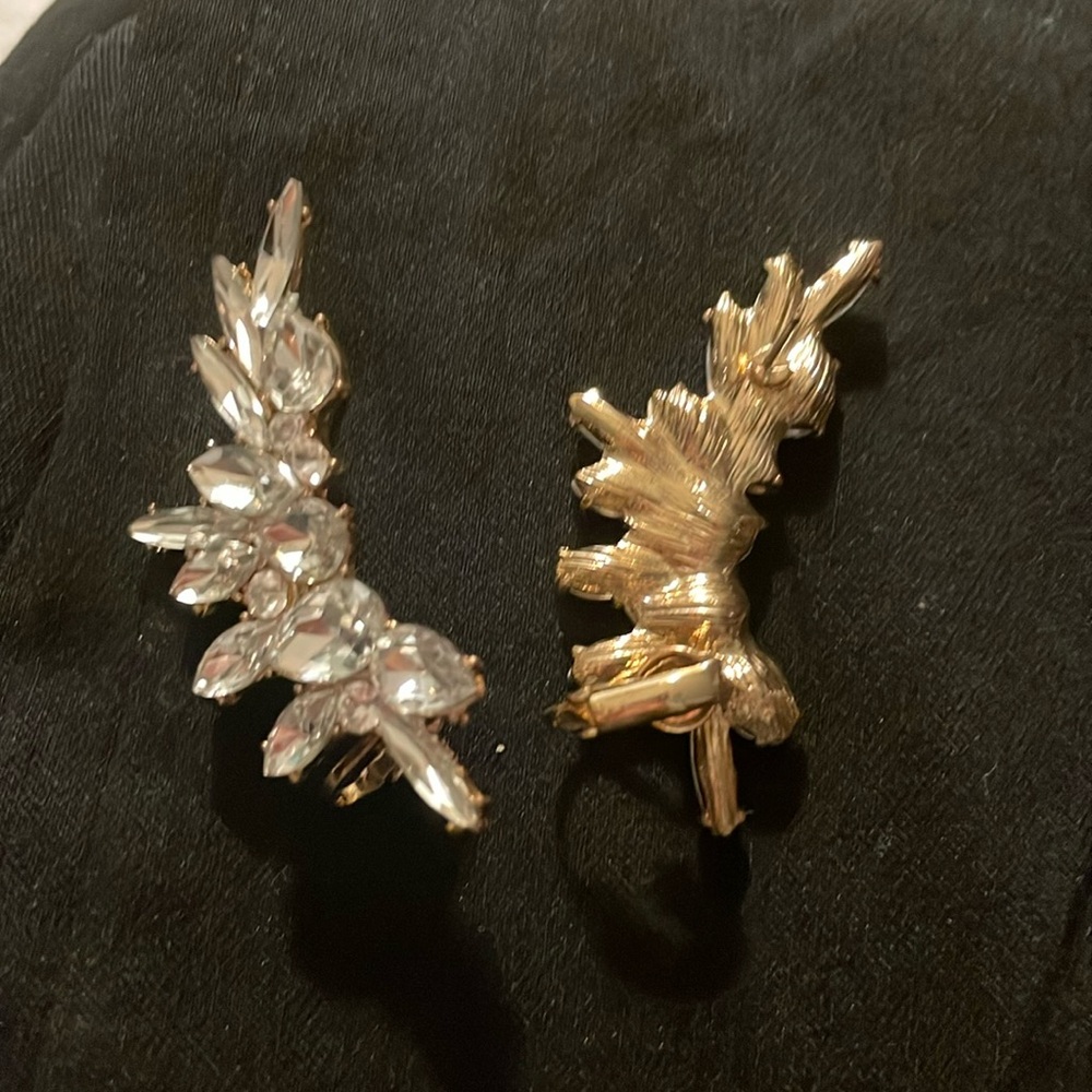 statement climber earrings